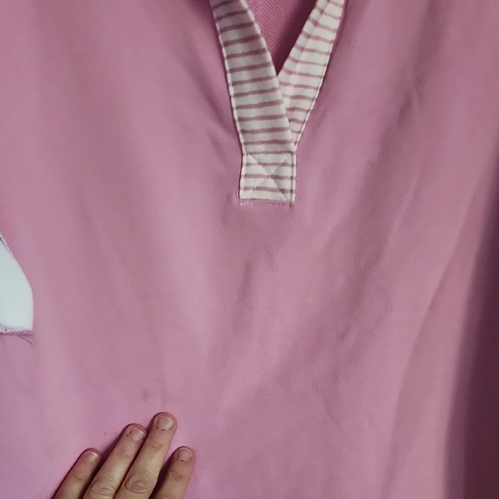 Women's Long Sleeved French Terry Style Sweatshirt - Picture 3 of 11